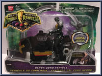 Black Zord Vehicle from Power Rangers Mighty Morphin - 2010 - Vehicles manufactured by Bandai [Front]