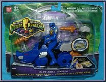 Blue Zord Vehicle from Power Rangers Mighty Morphin - 2010 - Vehicles manufactured by Bandai [Front]