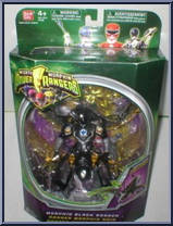 Morphin Black Ranger from Power Rangers Mighty Morphin - 2010 - Morphin manufactured by Bandai [Front]