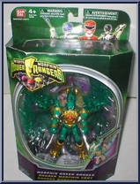 Morphin Green Ranger from Power Rangers Mighty Morphin - 2010 - Morphin manufactured by Bandai [Front]