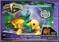 Yellow Zord Vehicle from Power Rangers Mighty Morphin - 2010 - Vehicles manufactured by Bandai [Front]