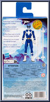 Mighty Morphin Blue Ranger from Power Rangers Mighty Morphin - 2023 - Basic Series manufactured by Hasbro [Back]