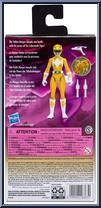Mighty Morphin Yellow Ranger from Power Rangers Mighty Morphin - 2023 - Basic Series manufactured by Hasbro [Back]
