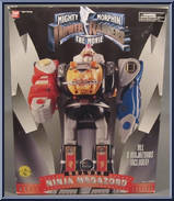 Deluxe Ninja MegaZord from Power Rangers Mighty Morphin Movie - Zords manufactured by Bandai [Front]