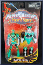 Legendary Battlized Green Power Ranger from Power Rangers Mystic Force - Battilized manufactured by Bandai [Front]
