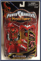 Legendary Battlized Red Power Ranger from Power Rangers Mystic Force - Battilized manufactured by Bandai [Front]