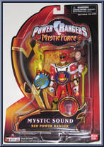 Mystic Sound Red Power Ranger from Power Rangers Mystic Force - Basic Series manufactured by Bandai [Front]