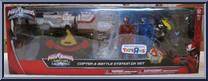Copter & Battle Station DX Set (Mega Morph) from Power Rangers Ninja Steel - Basic Series manufactured by Bandai [Front]