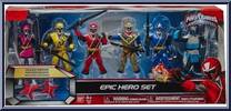 Epic Hero Set from Power Rangers Ninja Steel - Basic Series manufactured by Bandai [Front]