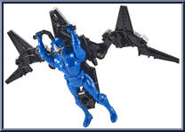 Glider (Blue) from Power Rangers Ninja Steel - Mega Morph manufactured by Bandai [Loose]