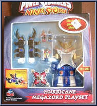 Hurricane Megazord Playset from Power Rangers Ninja Storm - Box Sets manufactured by Bandai [Front]