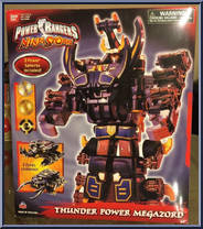 Thunder Power Megazord from Power Rangers Ninja Storm - Deluxe Megazords manufactured by Bandai [Front]