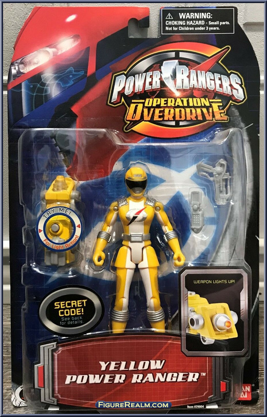 yellow power ranger 12 inch figure