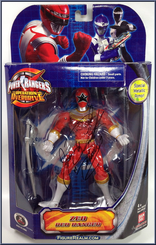 red zeo ranger action figure