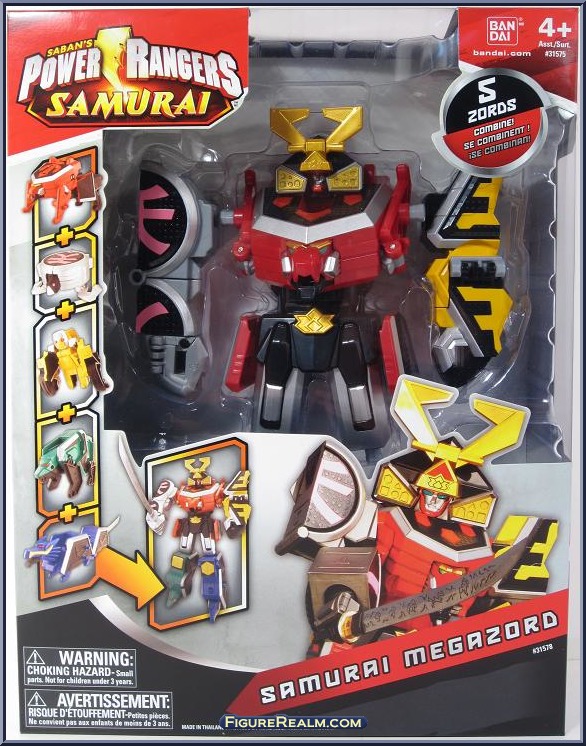 power rangers samurai samurai megazord