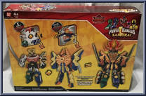 Claw Armor Megazord from Power Rangers Samurai - Megazords manufactured by Bandai [Back]