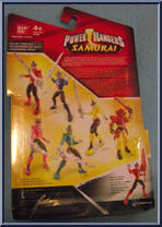Mega Ranger Water from Power Rangers Samurai - Basic Series manufactured by Bandai [Back]