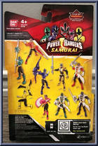 Mega Ranger Sky from Power Rangers Samurai - Basic Series manufactured by Bandai [Back]