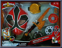 Samurai Ranger Training Gear Fire from Power Rangers Samurai - Role Play manufactured by Bandai [Front]