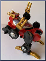 Samurai Transporter from Power Rangers Samurai - Morphin Vehicles manufactured by Bandai [Loose]
