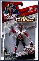 Super Mega Ranger Fire from Power Rangers Samurai - Basic Series manufactured by Bandai [Front]