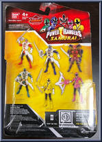Super Samurai Ranger Fire from Power Rangers Samurai - Basic Series manufactured by Bandai [Back]