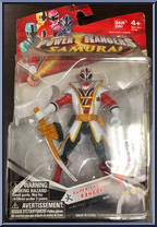 Super Samurai Ranger Fire from Power Rangers Samurai - Basic Series manufactured by Bandai [Front]