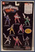 Sound Patrol Blue Power Ranger from Power Rangers SPD - Sound Patrol manufactured by Bandai [Back]
