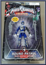 Sound Patrol Blue Power Ranger Action Figure
