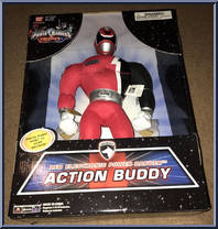 Red Electronic Power Ranger Action Buddy Action Figure