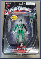 Sound Patrol Green Power Ranger Action Figure