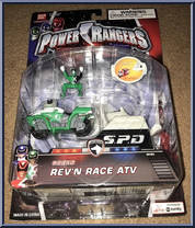 Green Rev N Race ATV Action Figure