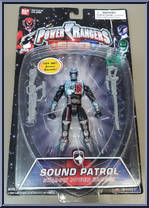 Sound Patrol Shadow Power Ranger Action Figure