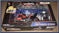 Shadow Uni-Force Cycle from Power Rangers SPD - Cycles manufactured by Bandai [Front]