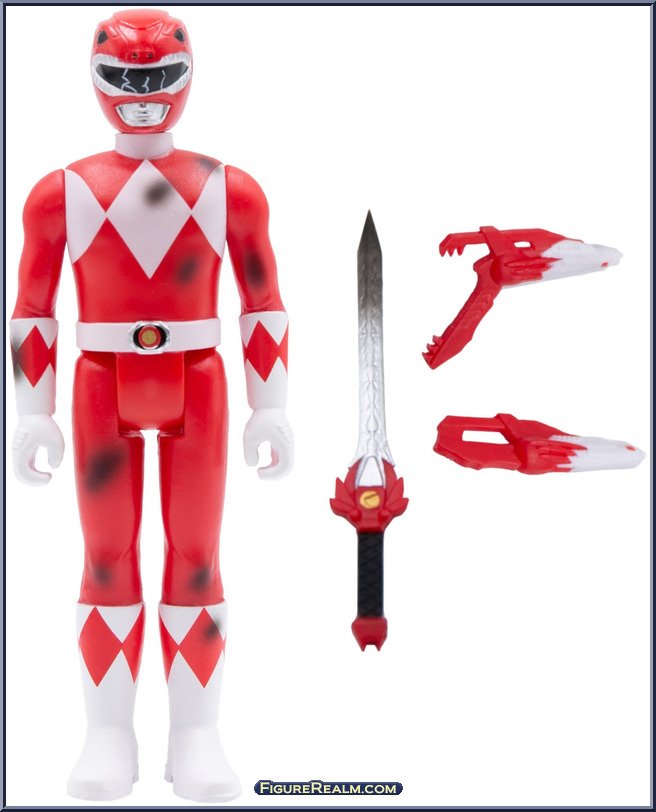 Red Ranger (Battle Damaged) - Power Rangers - ReAction Figures - Super7 ...