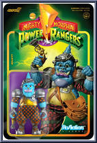 Squatt from Power Rangers - ReAction Figures manufactured by Super7 [Front]