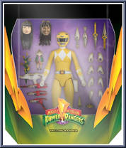 Yellow Ranger from Power Rangers - Ultimate manufactured by Super7 [Front]