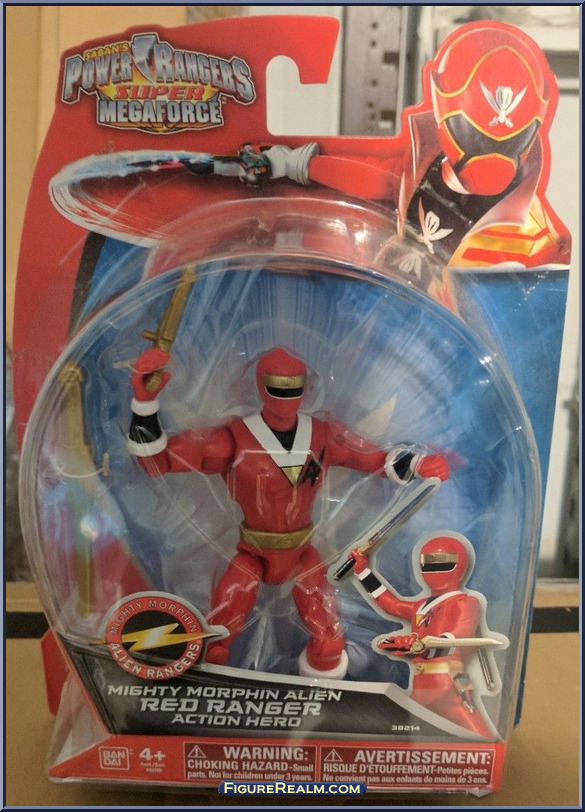 Rykke sandhed kontakt Mighty Morphin Alien Red Ranger Action Hero - Power Rangers Super Megaforce  - Action Heroes - Bandai Action Figure