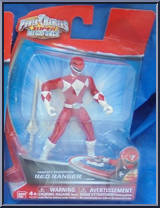 Mighty Morphin Red Ranger from Power Rangers Super Megaforce - Basic Series manufactured by Bandai [Front]