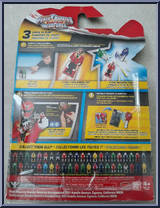 Power Rangers Time Force from Power Rangers Super Megaforce - Key Packs manufactured by Bandai [Back]