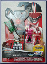Power Rangers Time Force from Power Rangers Super Megaforce - Key Packs manufactured by Bandai [Front]