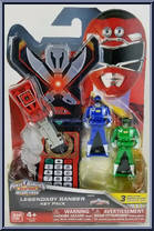Power Rangers Turbo from Power Rangers Super Megaforce - Key Packs manufactured by Bandai [Front]
