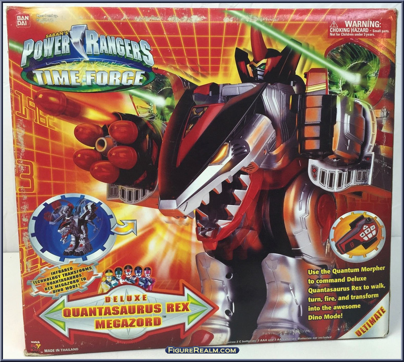 power rangers time force q rex megazord toy