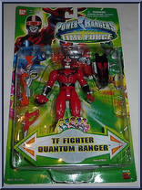 TF Fighter Quantum Ranger from Power Rangers Time Force - TF Fighters manufactured by Bandai [Front]