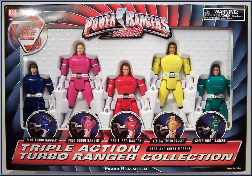 Triple Action Turbo Ranger Collection