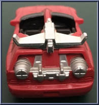 Lightning Cruiser from Power Rangers Turbo - Real Metal Turbo Rangers Vehicles manufactured by Bandai [Loose]