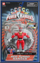 Red Turbo Ranger from Power Rangers Turbo - Turbo Shifter manufactured by Bandai [Front]