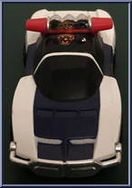 Robo Racer from Power Rangers Turbo - Real Metal Turbo Rangers Vehicles manufactured by Bandai [Loose]