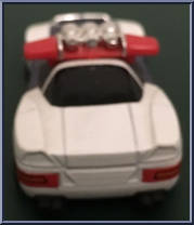 Robo Racer from Power Rangers Turbo - Real Metal Turbo Rangers Vehicles manufactured by Bandai [Loose]