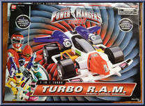 Turbo R.A.M. from Power Rangers Turbo - Basic Series manufactured by Bandai [Front]